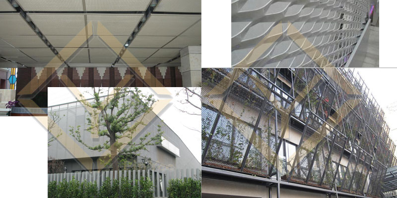 architectural expanded metal mesh project