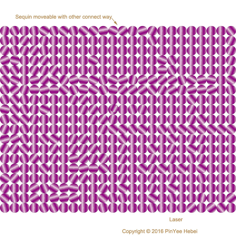 facade use Shining Sequin mesh