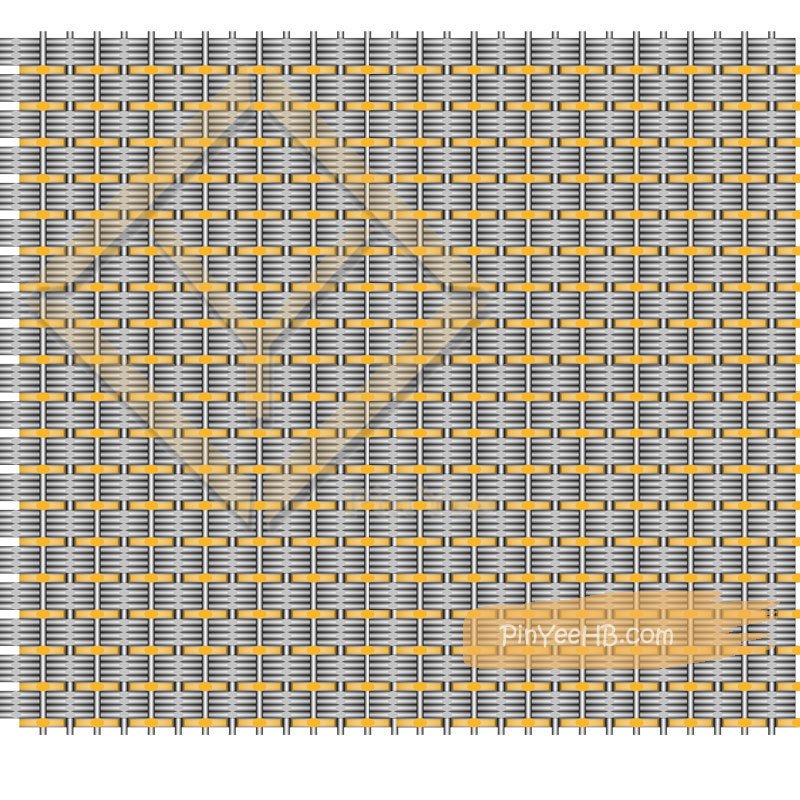 The detail of pinyee Hebei decorative mesh panel