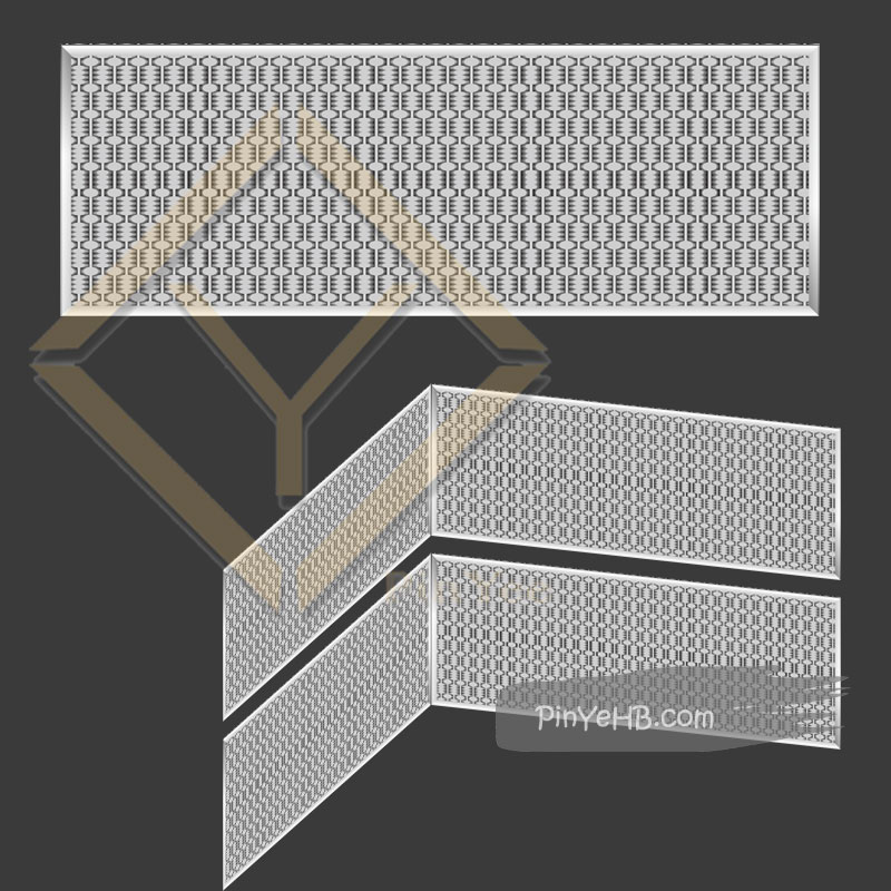 insulation the luxury crimped woven metal mesh for interior decorative