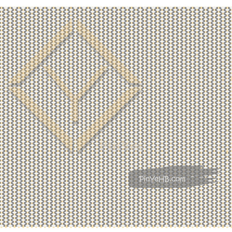 Detail of wall cladding metal mesh woven panel for nightclub