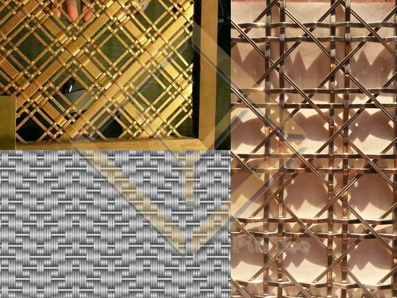 special decorative/architectural crimped mesh