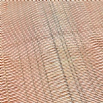 Red Copper bamboo curtain glass laminated mesh