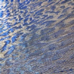 Blue Pattern Glass Laminated Mesh