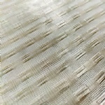 Silver Stage Laminated Fine Mesh Fabric