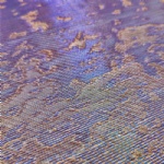 Laser Blue Pattern Woven Fine Mesh