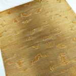 Gold Jacquard mesh laminated glass